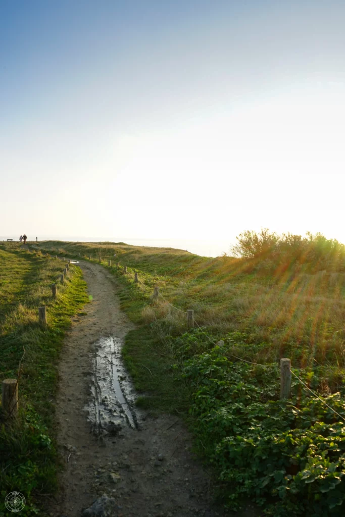 sentier balisé de la Pointe du Chay à Angoulins