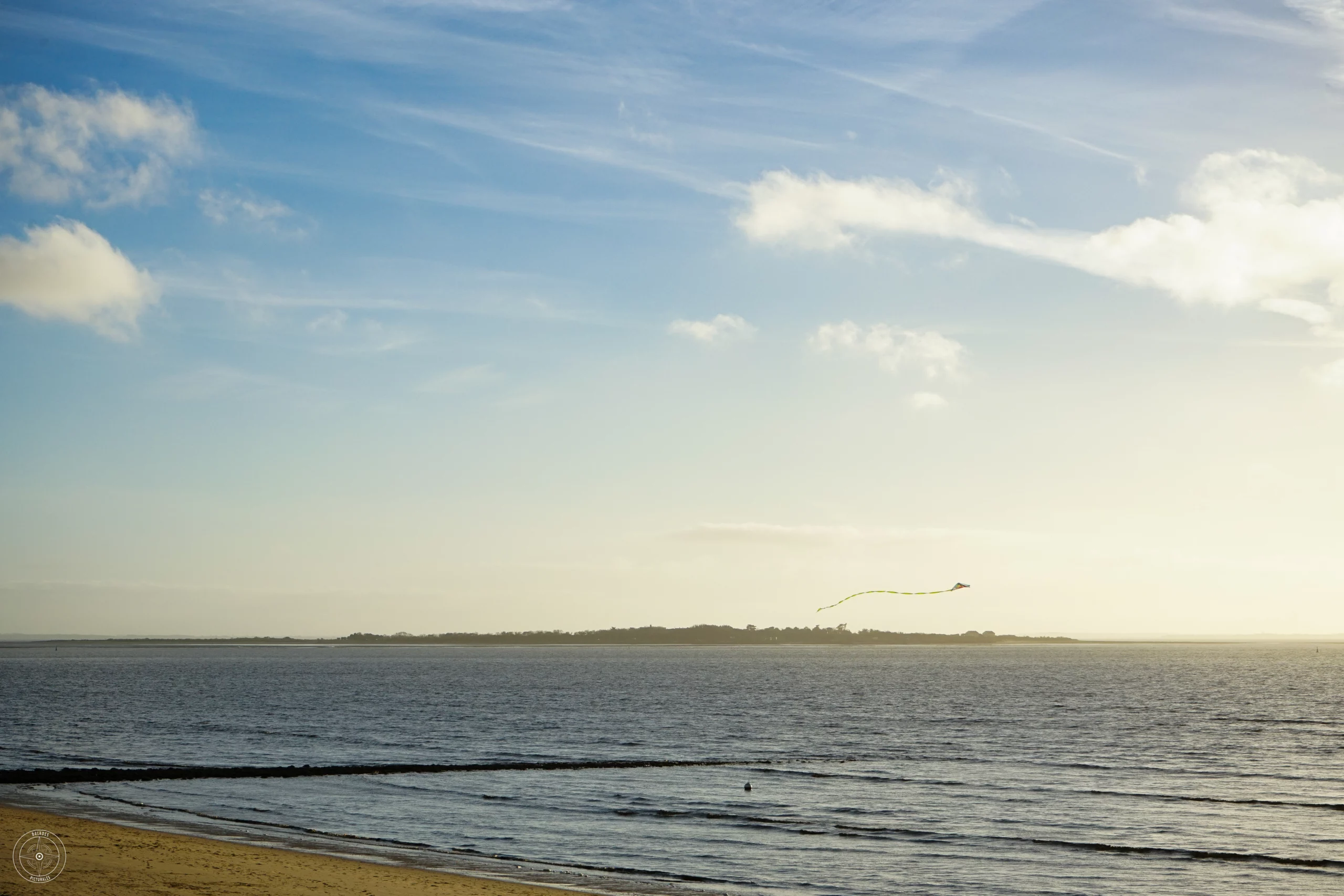 île Madame vue depuis la plage de Fouras