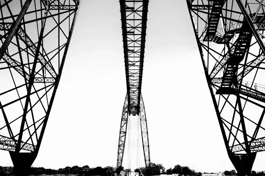 pont Transbordeur de Rochefort vu depuis Echillais