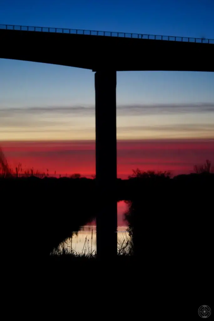 coucher de soleil